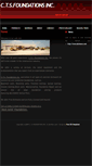 Mobile Screenshot of ctsfoundations.com